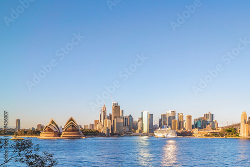Beautiful Sunrise at Sydney City Skyline © mezairi