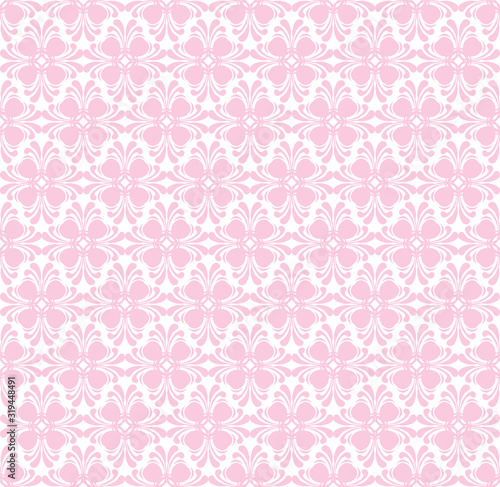 Seamless floral pattern. fabric texture, background floral wallpaper vector © veronchick84