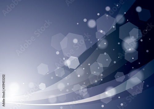 抽象　光　曲線　背景