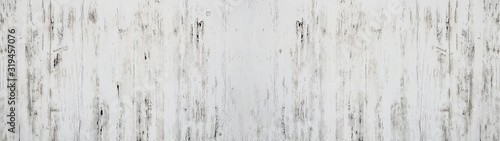 old white painted exfoliate rustic bright light wooden texture - wood background banner panorama shabby 