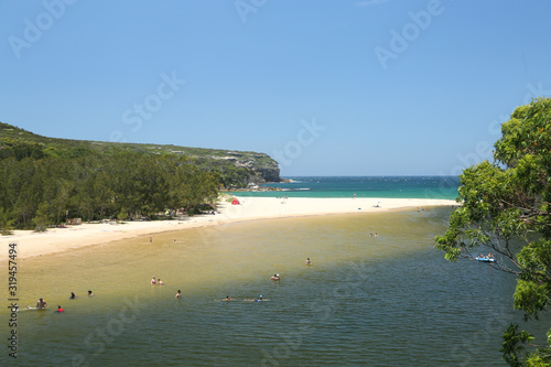 Australia, Royal National Park , Wattamolla Beach