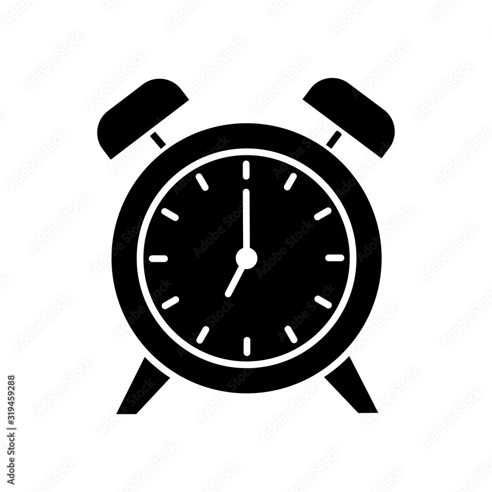 Alarm Clock icon vector sign and symbol on trendy design Alarm Clock icon vector sign and symbol on trendy design