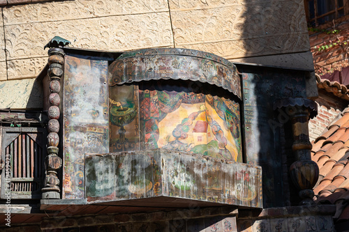 Rezo Gabriadze Marionette Theater on Ioane Shavteli St in Tbilisi city in Georgia photo