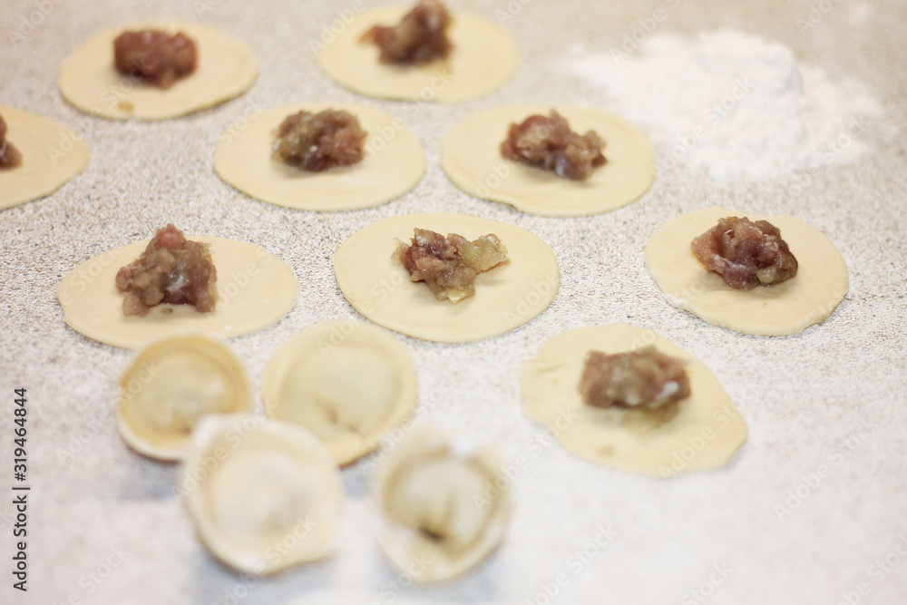 Dumplings with meat a delicious and satisfying dish with your own hands Dumplings with meat a delicious and satisfying dish with your own hands
