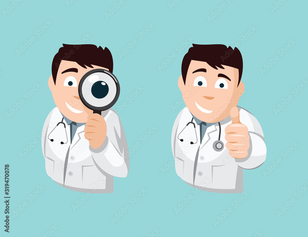 The best medical health care. Funny cartoon vector illustration. The best medical health care. Funny cartoon vector illustration.