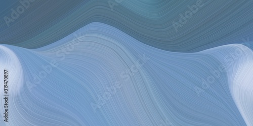 colorful creative fluid marble with abstract waves design with cadet blue, teal blue and light steel blue color © Eigens
