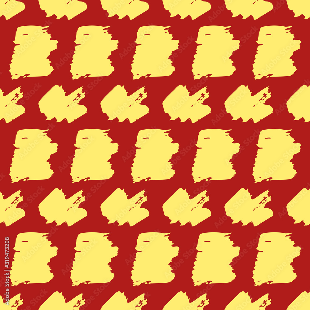Seamless Pattern hand drawn with scribble Smear Seamless Pattern hand drawn with scribble Smear