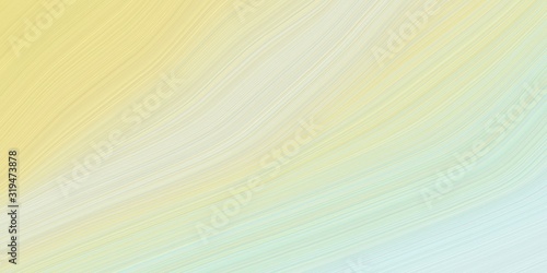 liquid modern graphic style with modern waves background illustration with tea green, pale golden rod and khaki color