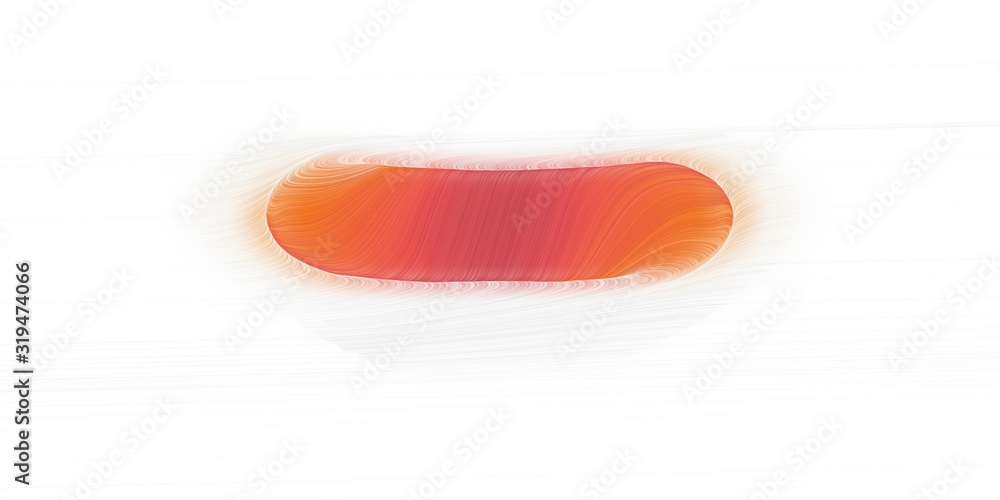 Fototapeta premium liquid modern graphic style with modern soft swirl waves background design with linen, tomato and light coral color