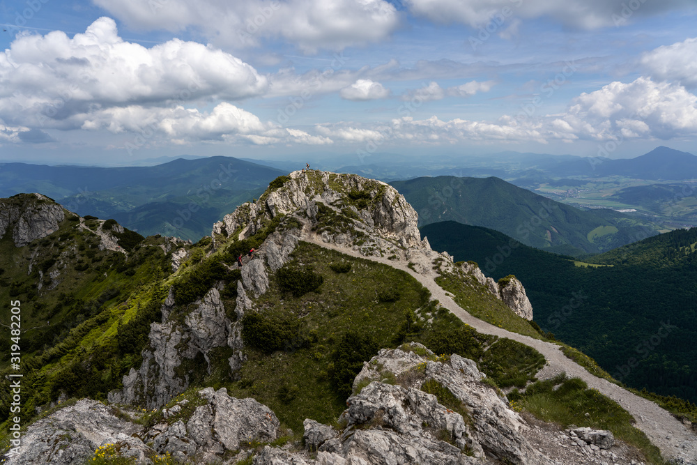 Velky Rozsutec Mala Fatra mountains in Slovakia