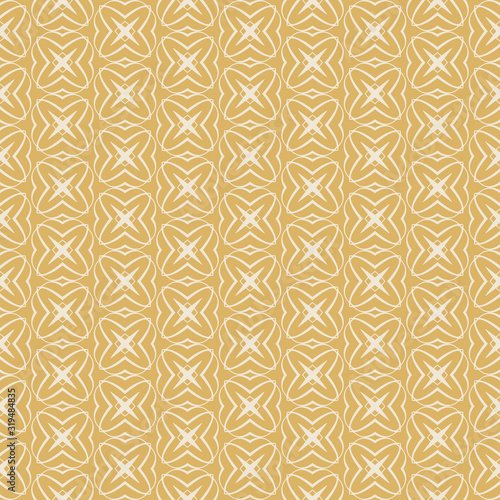 Gold Seamless Geometric Pattern