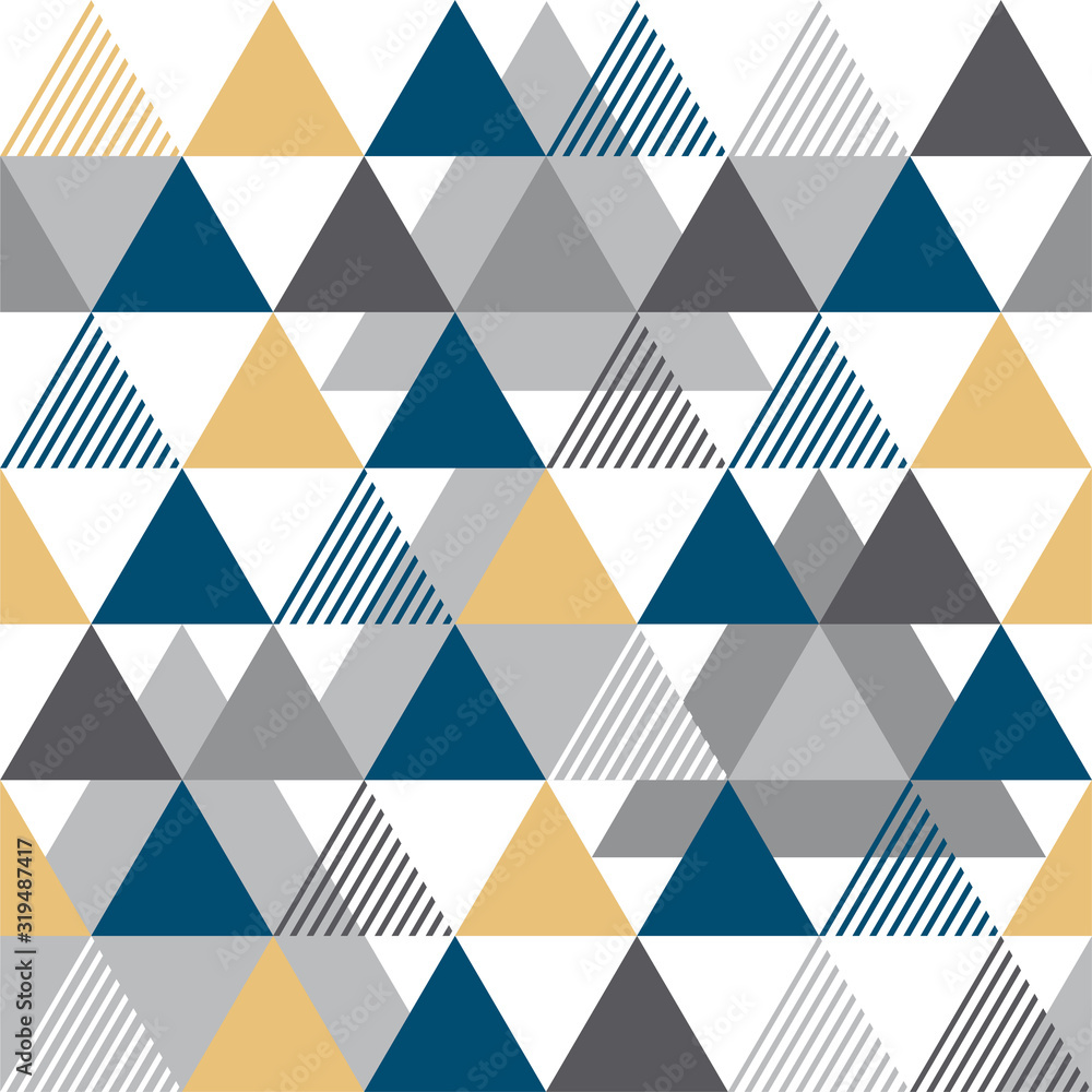 Decorative Scandinavian geometric modern pattern for the background, tile and textiles. It is assembled from modular parts. Vector. Seamless. Decorative Scandinavian geometric modern pattern for the background, tile and textiles. It is assembled from modular parts. Vector. Seamless.