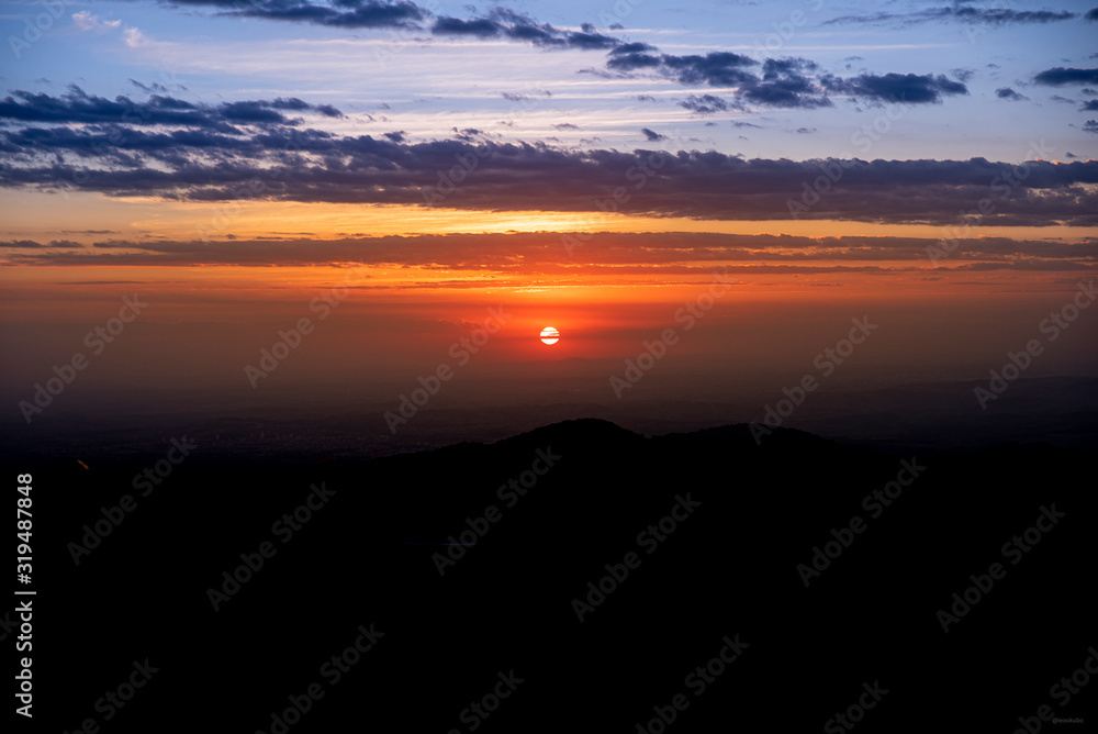 Brazil Sunset Pico do Gavião