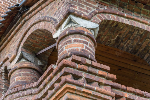 Buildings of Antique Krutitsy Metochion in Moscow photo