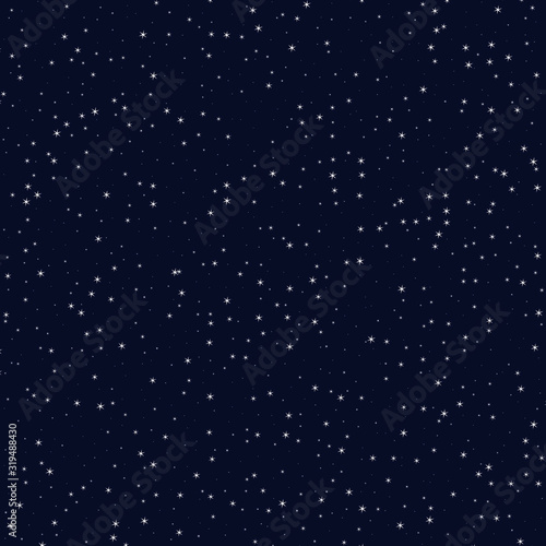 star background on black blue background