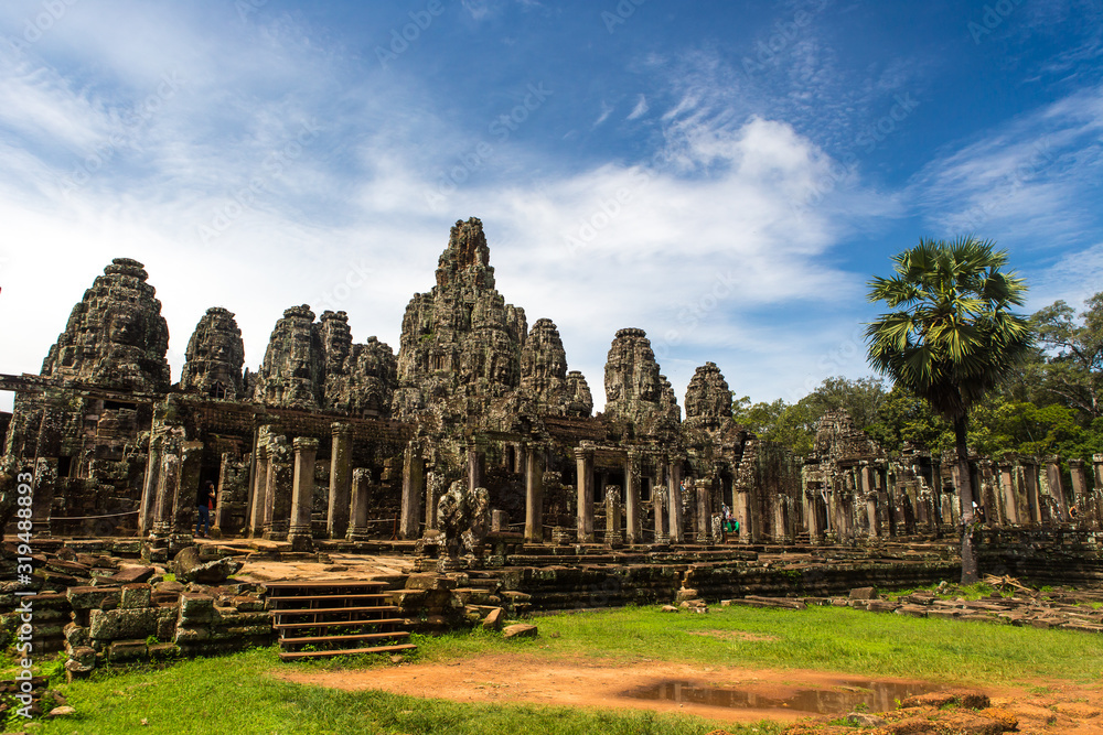 Prasat Bayon Temple in Angkor Thom, near Siem Reap, Cambodia Prasat Bayon Temple in Angkor Thom, near Siem Reap, Cambodia
