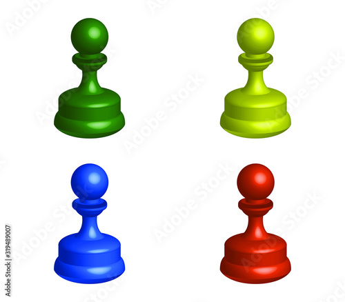 Foto chess pawn