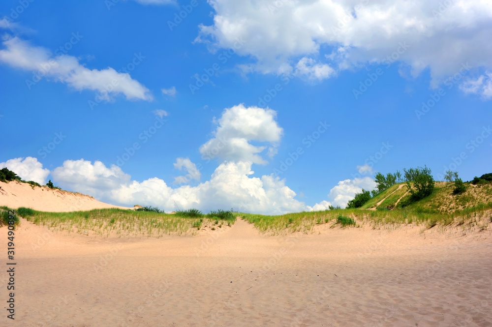 Warren Dunes in Indiana Dunes National Park Warren Dunes in Indiana Dunes National Park