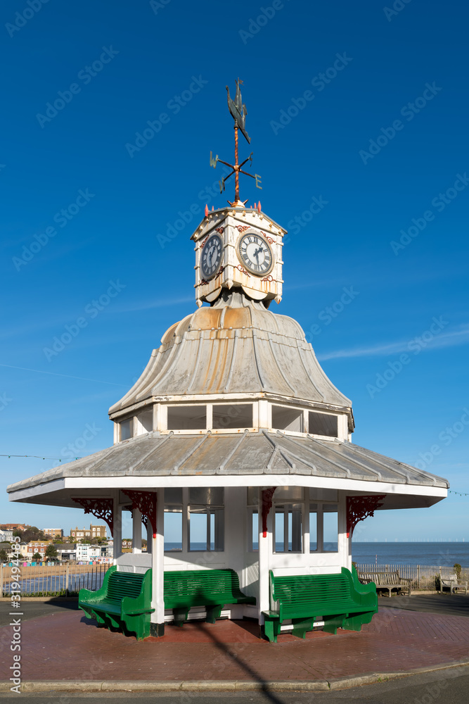 BROADSTAIRS, KENT/UK - JANUARY 29 : View of the Old Clock in Broadstairs on January 29, 2020