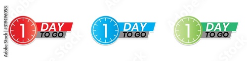 1 day to go countdown again. one day for sale. just one special day.