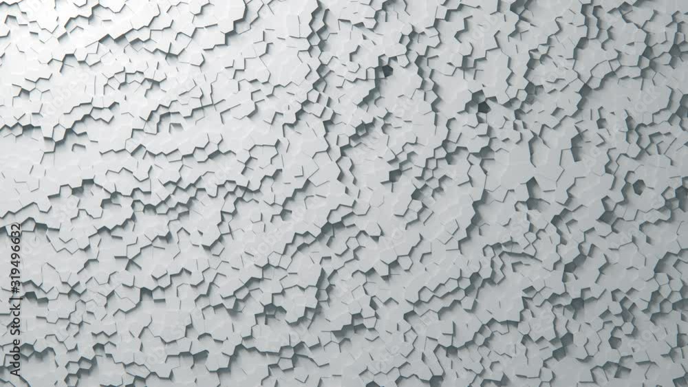 Abstract Geometric random Surface quad Loop clean minimal pattern, Animated 3d background for business presentation. Soft shadows and reflection. Wave moving. Animation of seamless loop. B 4K UHD Abstract Geometric random Surface quad Loop clean minimal pattern, Animated 3d background for business presentation. Soft shadows and reflection. Wave moving. Animation of seamless loop. B 4K UHD