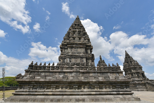 Yogyakarta  Indonesia  August 8  2019  Prambanan Temple  Hindu Temple on Java
