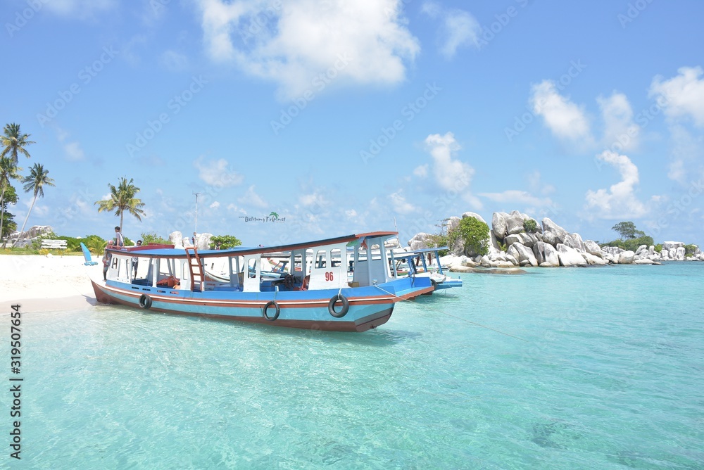 boat on the sea