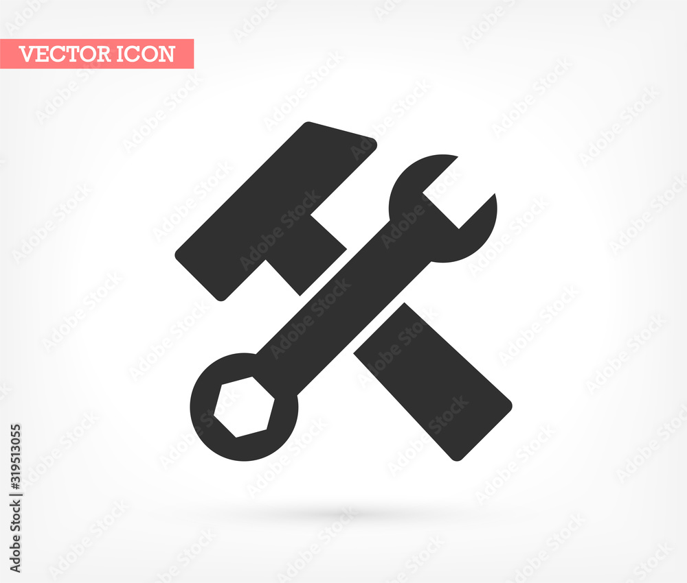 Tool vector icon , lorem ipsum Flat design Tool vector icon , lorem ipsum Flat design