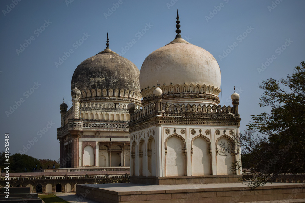 7 Tombs of Hyderabad, India Sultan Quli Qutb Mulk's tomb was built in 1543.