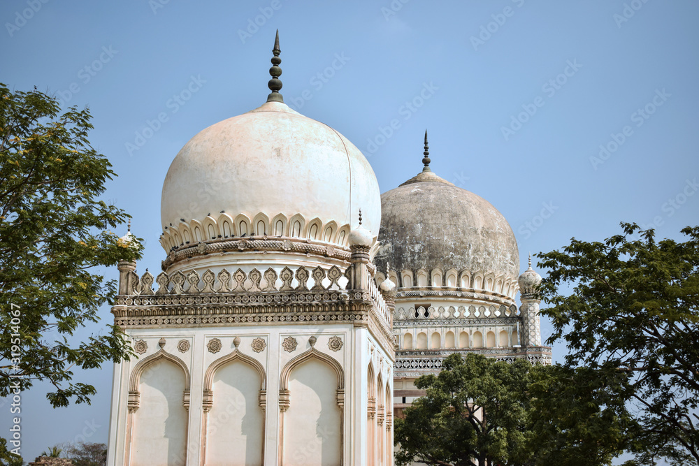7 Tombs of Hyderabad, India Sultan Quli Qutb Mulk's tomb was built in 1543.