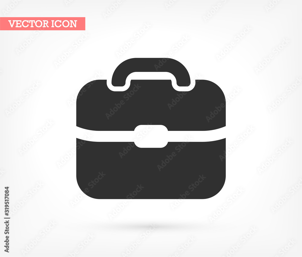 Portfolio vector icon , lorem ipsum Flat design Portfolio vector icon , lorem ipsum Flat design