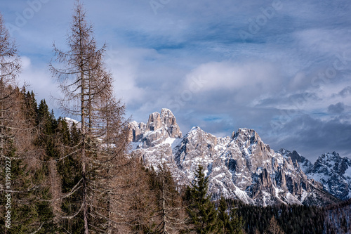 Dolomiti, paesaggio invernale photo