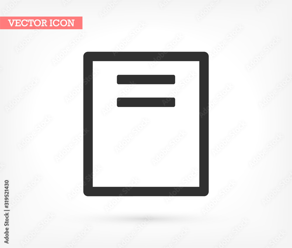 Files vector icon , lorem ipsum Flat design Files vector icon , lorem ipsum Flat design