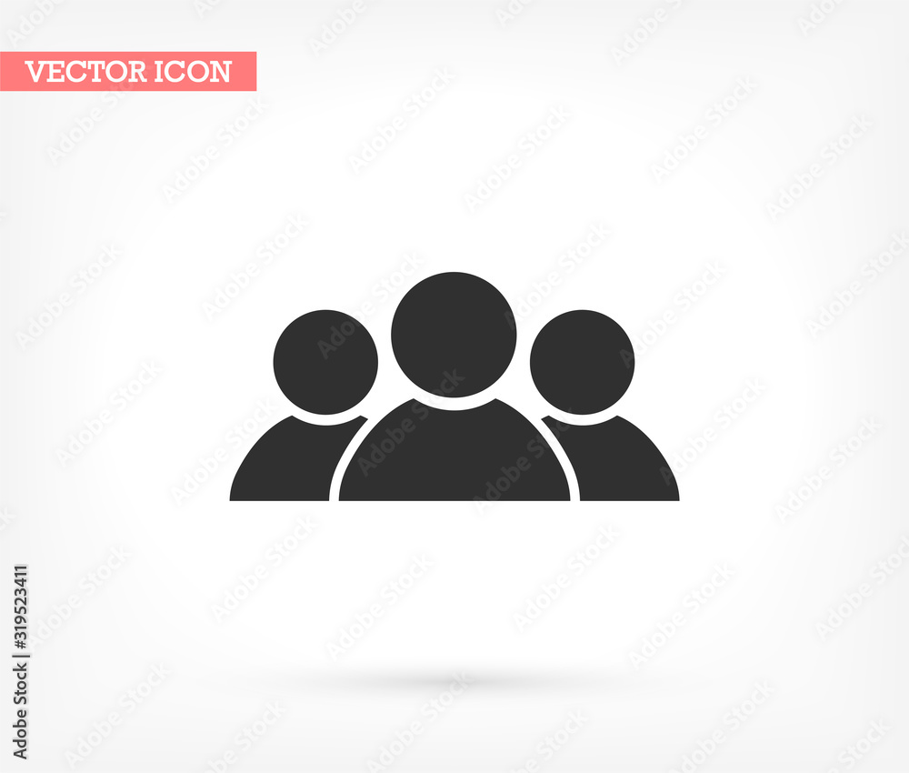 Vector people icon design 10 eps illustration Vector people icon design 10 eps illustration