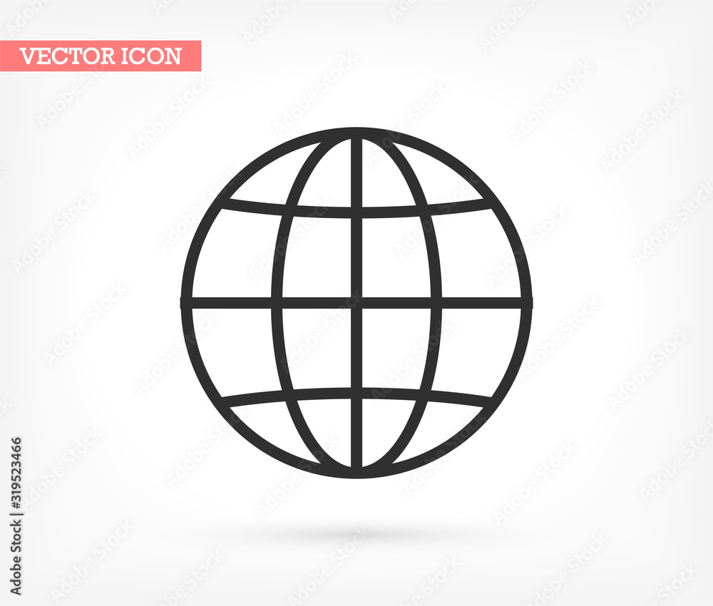 World Vector icon design 10 eps illustration World Vector icon design 10 eps illustration