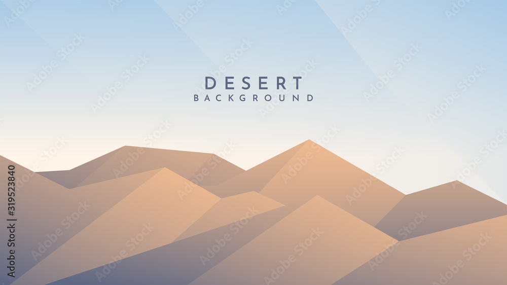 Flat design illustration scenery vector polygonal portrait style. Minimalist  style. Can use for wallpaper mobile, mobile design, UI UX, and social media  template. 7809907 Vector Art at Vecteezy