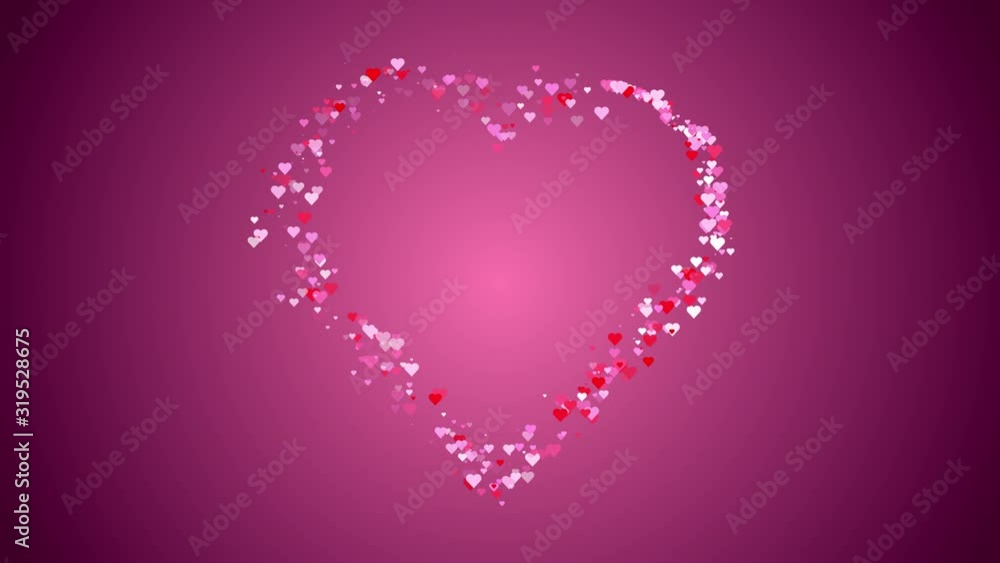 Abstract Hearts particles animated particles Abstract Hearts particles animated particles