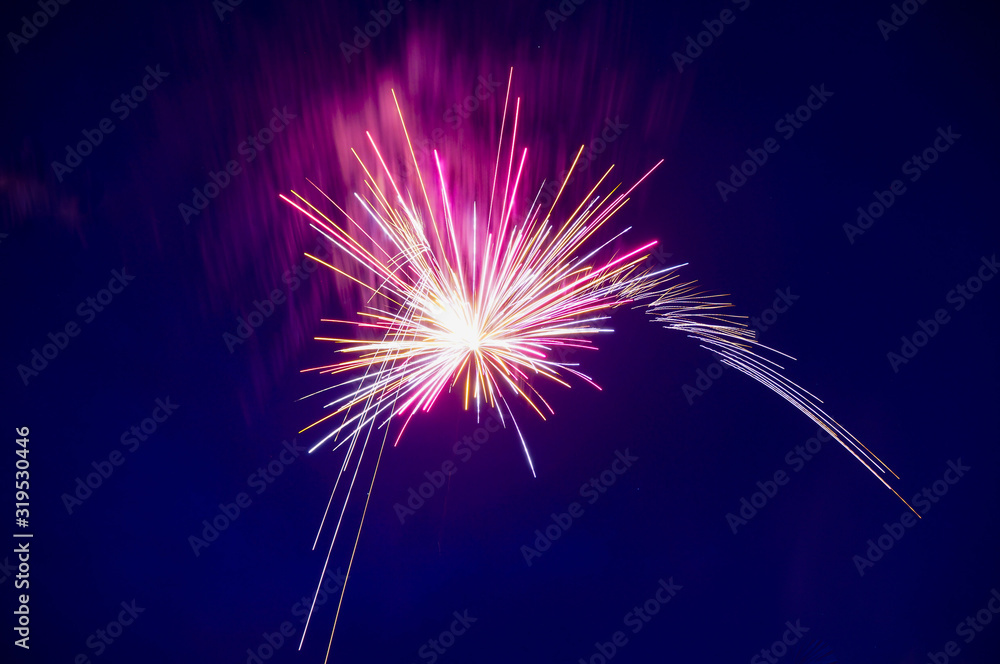 Naklejka premium fireworks