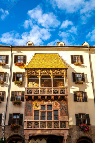 Austria, Innsbruck, Exterior of Goldenes Dachl photo