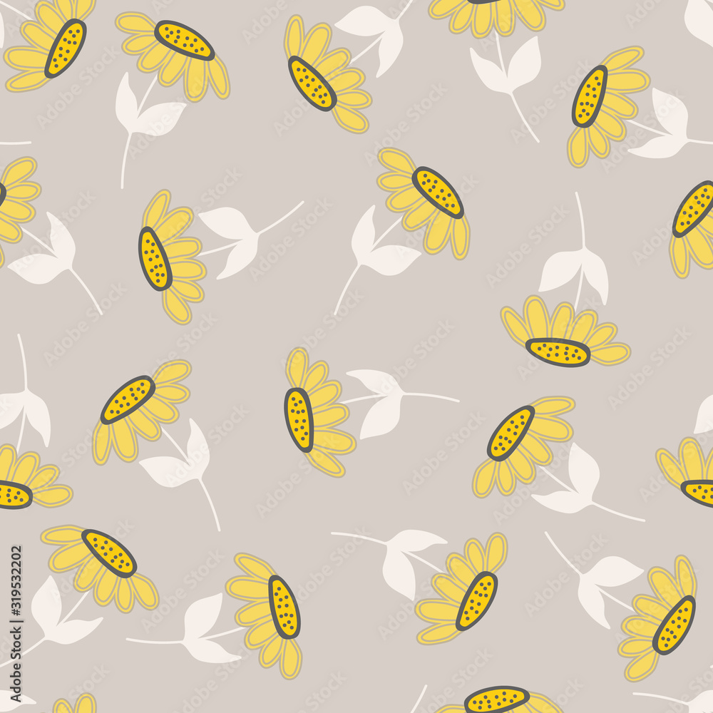 Seamless Pattern with Flowers Seamless Pattern with Flowers