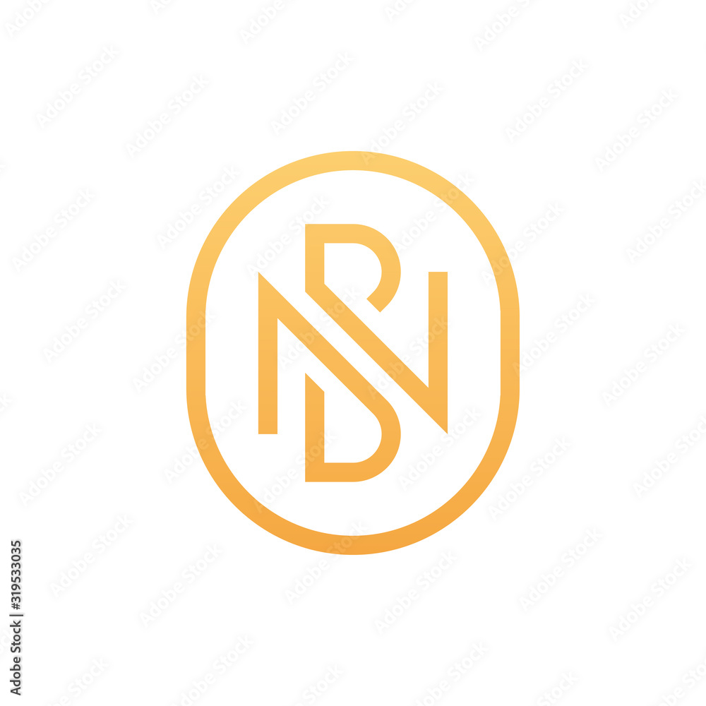 NB Initial Letter Logo Template NB Initial Letter Logo Template