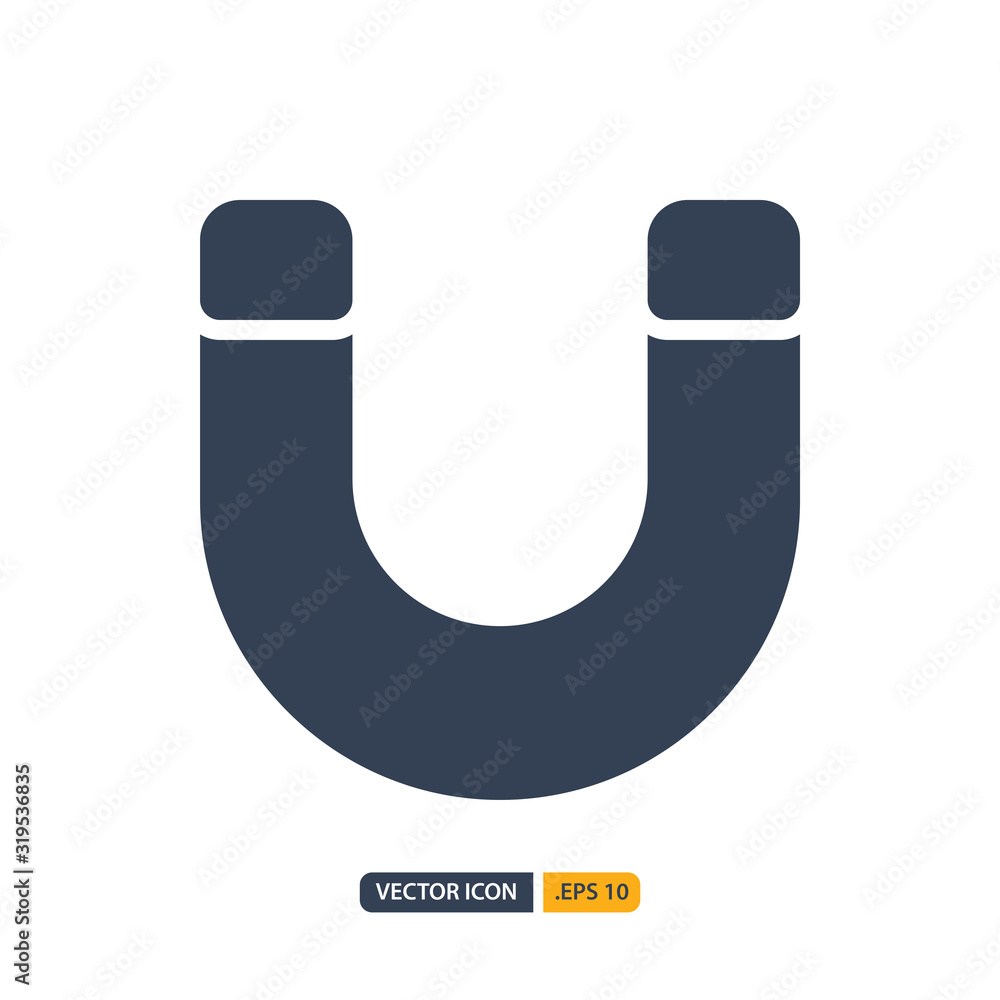magnet icon in Glyph style isolated on white background. for your web site design, logo, app, UI. Vector graphics illustration and editable stroke. EPS 10. magnet icon in Glyph style isolated on white background. for your web site design, logo, app, UI. Vector graphics illustration and editable stroke. EPS 10.