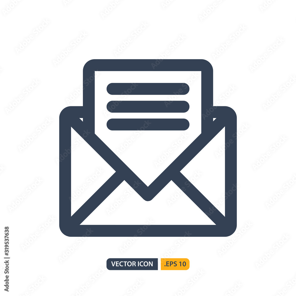 email icon in Outline style isolated on white background. for your web site design, logo, app, UI. Vector graphics illustration and editable stroke. EPS 10. email icon in Outline style isolated on white background. for your web site design, logo, app, UI. Vector graphics illustration and editable stroke. EPS 10.