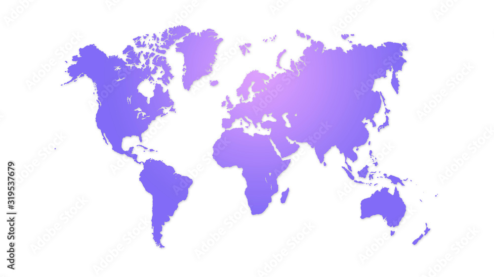 World map illustration World map illustration