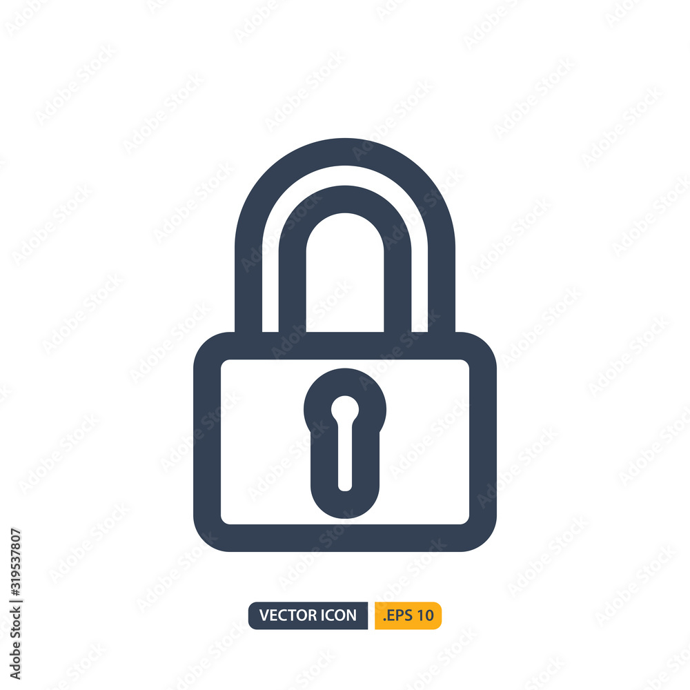 padlock icon in Outline style isolated on white background. for your web site design, logo, app, UI. Vector graphics illustration and editable stroke. EPS 10. padlock icon in Outline style isolated on white background. for your web site design, logo, app, UI. Vector graphics illustration and editable stroke. EPS 10.