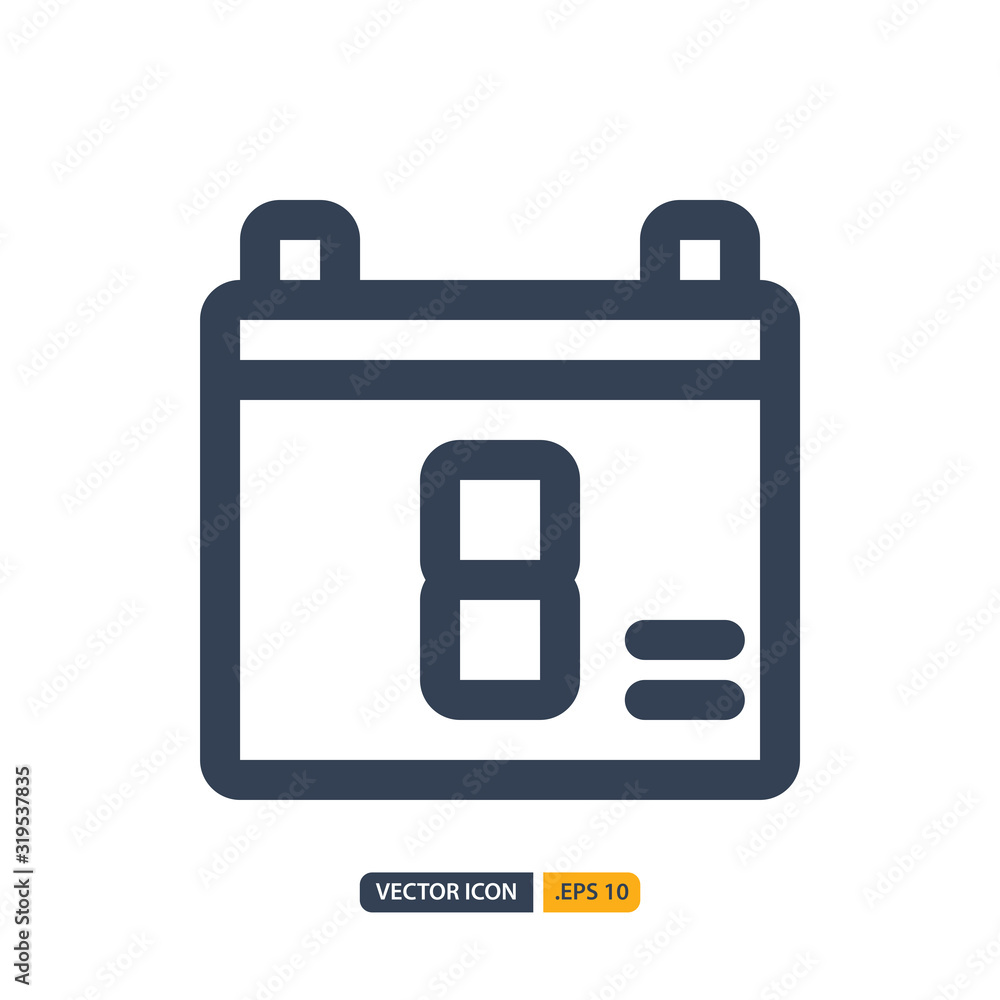 calendar icon in Outline style isolated on white background. for your web site design, logo, app, UI. Vector graphics illustration and editable stroke. EPS 10. calendar icon in Outline style isolated on white background. for your web site design, logo, app, UI. Vector graphics illustration and editable stroke. EPS 10.