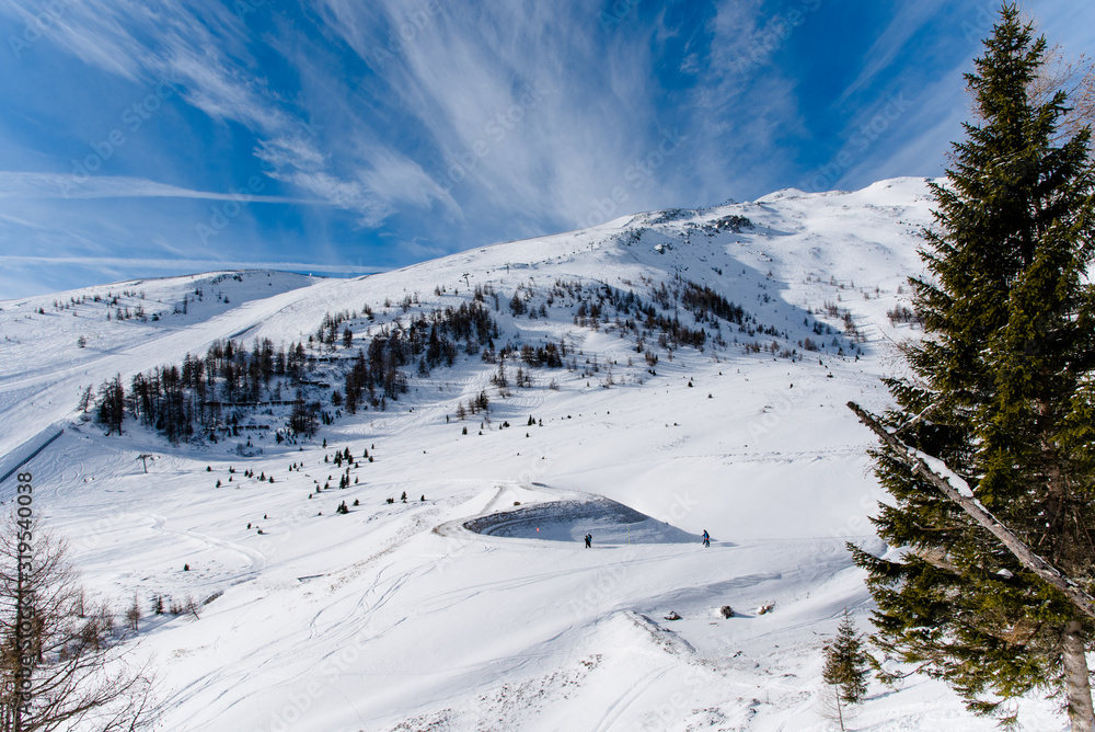 Winter Austria Ski Freestyle