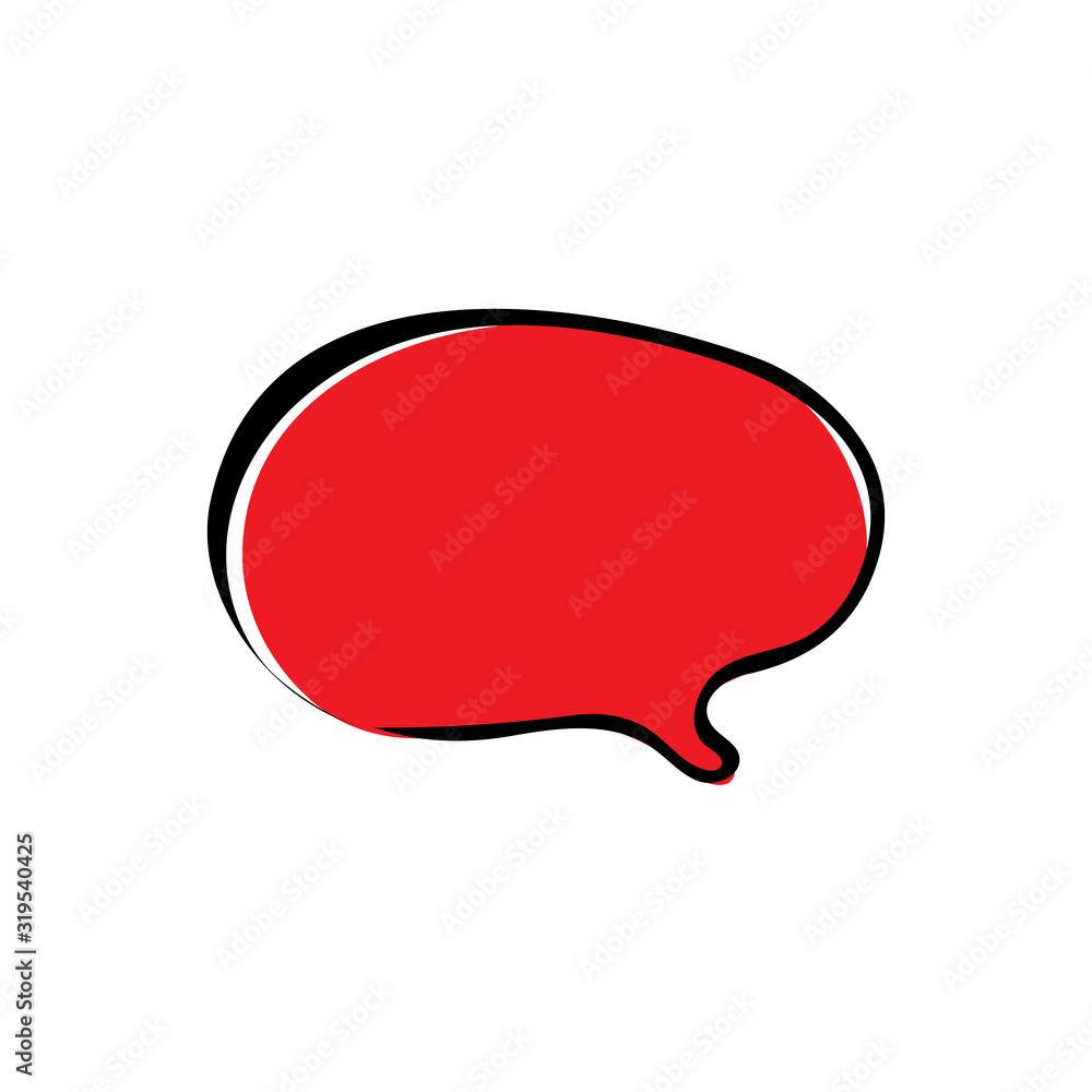 WebChat icon. Dialog text on white background WebChat icon. Dialog text on white background