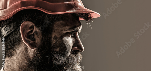 Fotografie, Tablou Portrait of handsome engineer