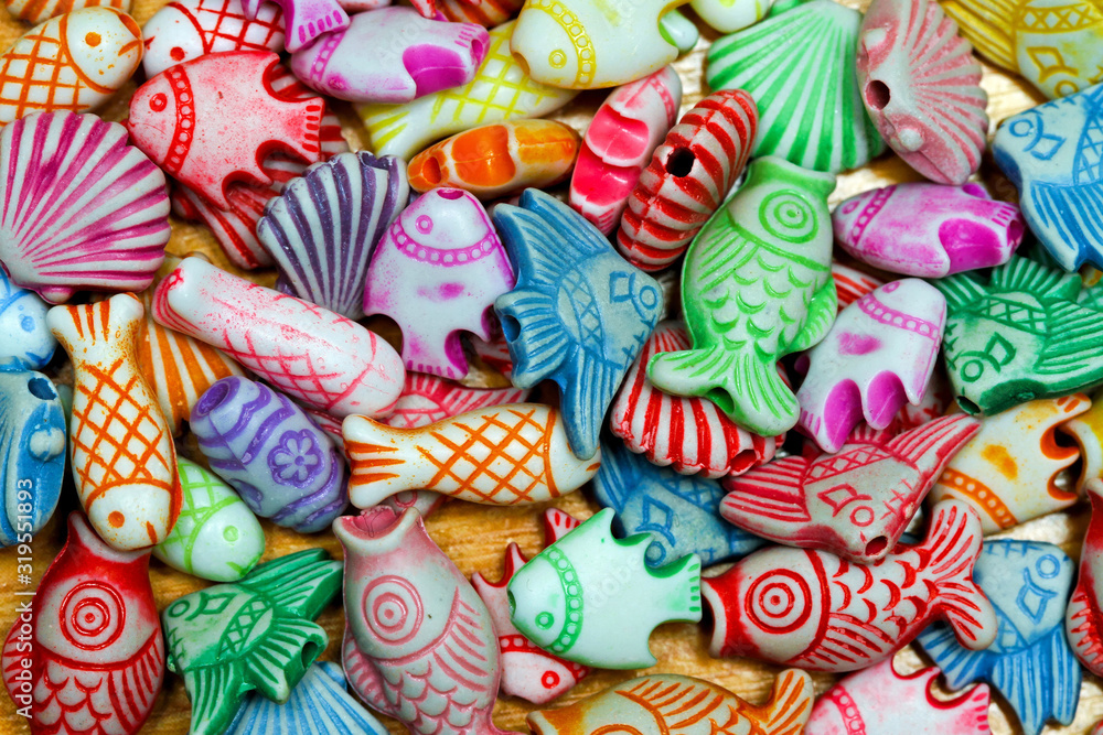Sea life beads